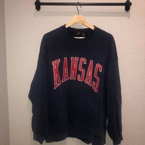 Quality vintage Kansas crew-neck